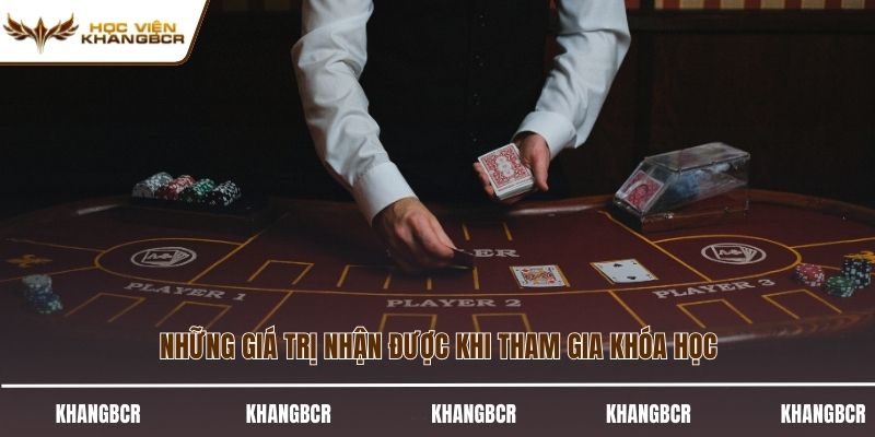 Những giá trị nhận được khi tham gia khóa học