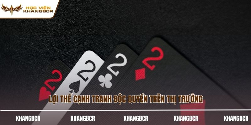 Lợi thế cạnh tranh độc quyền trên thị trường