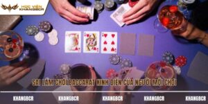 Sai lầm chơi baccarat