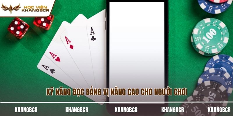Kỹ năng đọc bảng vị nâng cao cho người chơi