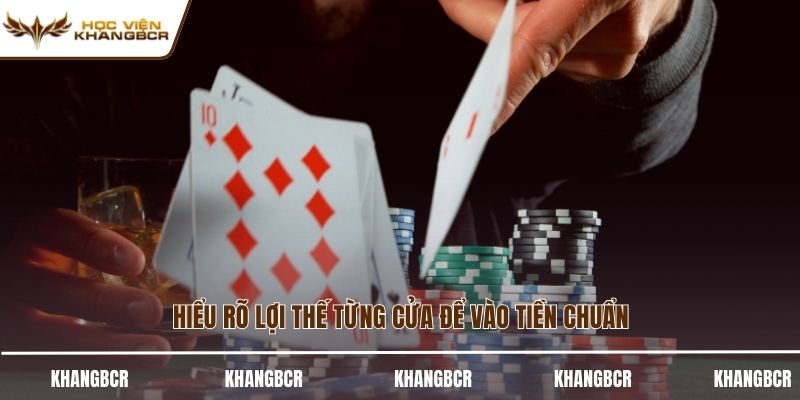 Hiểu rõ lợi thế từng cửa để vào tiền chuẩn